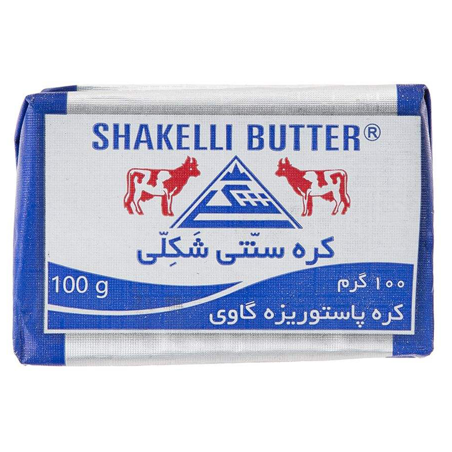 کره سنتی شکلی مقدار 100 گرم